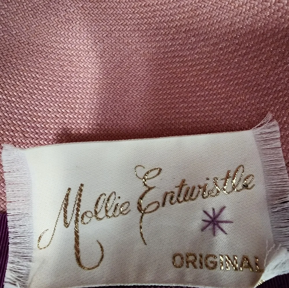 1960s Mollie Entwistle Original Pink Vintage Hat - Picture 7 of 7